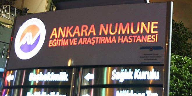 Ankara Numune Hastanesine onur ödülü