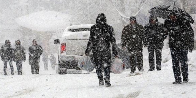 Meteoroloji'den youn kar ya uyars-harital