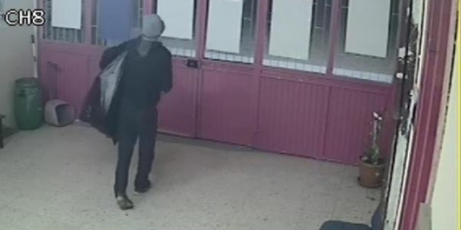 7 okulu soydu, sonuncusunda suçüstü yakalandı