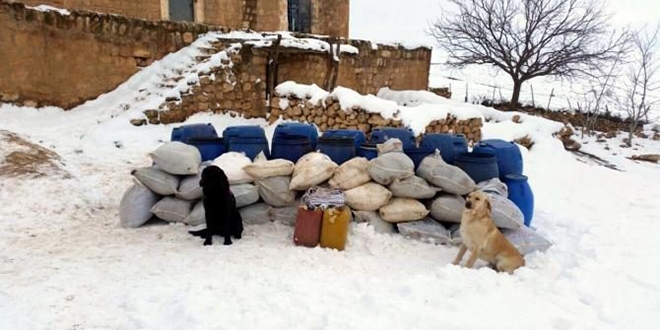 Mardin'de 500 kiloluk el yapımı patlayıcı imha edildi