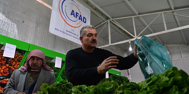 Suriyeliler 'AFAD Kart ile ihtiyaçlarını karşılıyor