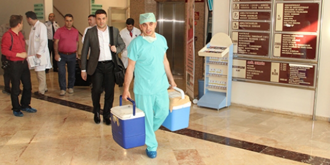 Trabzon'da 4 aylk bebein organlar baland