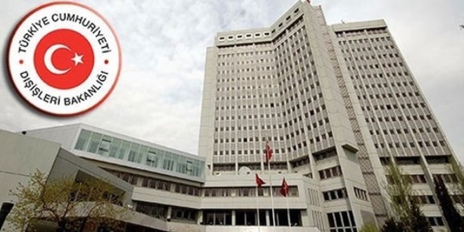 Dışişleri Bakanlığından İsrail'in yasa dışı yerleşim yerlerine tepki