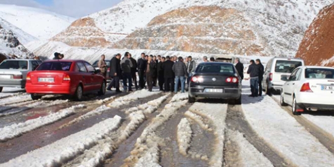 Adıyaman-Malatya karayolunun ulaşıma kapanması