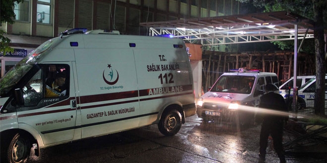 Gaziantep'te amatr mata kavga: 2'si polis, 3 yaral