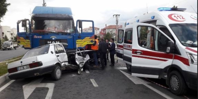 Ktahya'da trafik kazas: 6 yaral