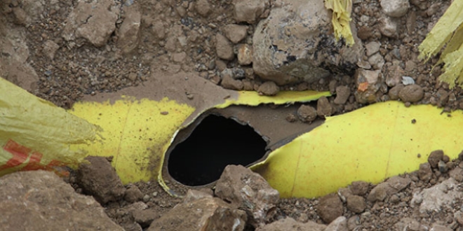 �ank�r�'da do�algaz borusu patlad�