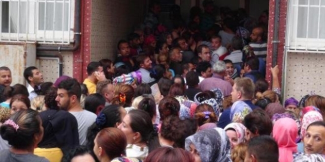 40 kişilik işçi kadrosu için bin 592 kişi başvurdu