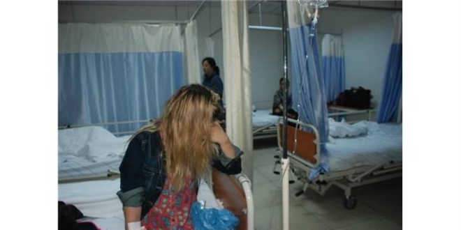 Tokat'ta 21 lise rencisi gda zehirlenmesi phesiyle hastanede