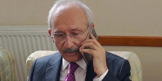 Kılıçdaroğlu'ndan şehit ailesine taziye telefonu