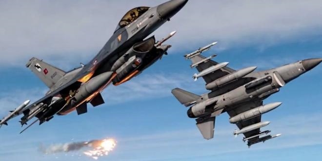 Türk jetleri El Bab'da DEAŞ tünellerini bombaladı