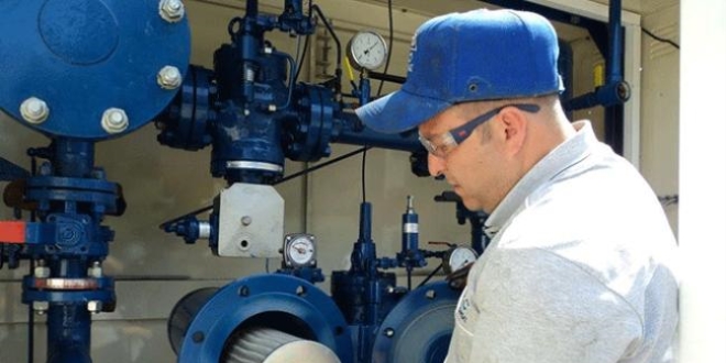 Samsun'da doğalgaz arızası giderildi