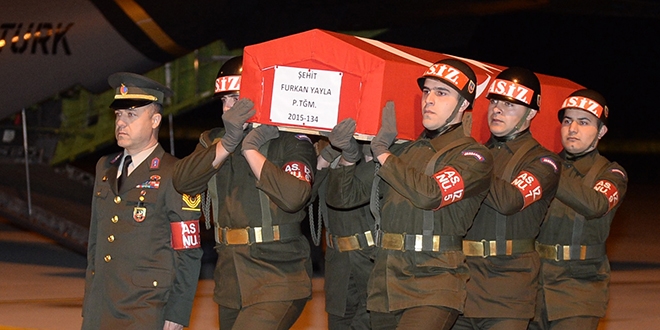 Şehit Teğmen Furkan Yayla Giresun'a getirildi
