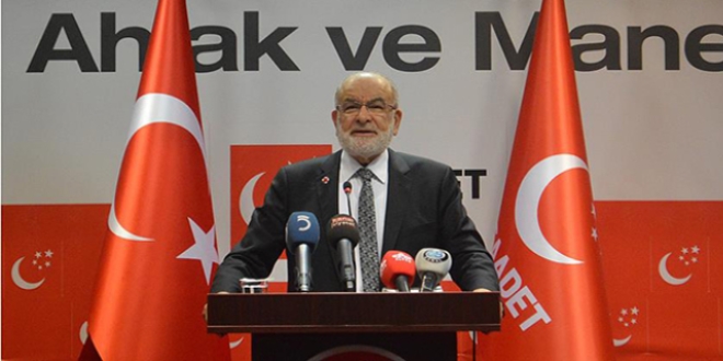 Saadet Partisi: Türkiye, Suriye problemini Amerika ile çözemez