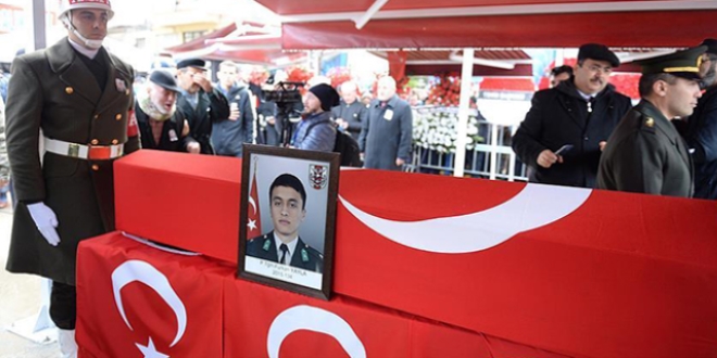 Şehit Teğmen, son yolculuğuna uğurlandı