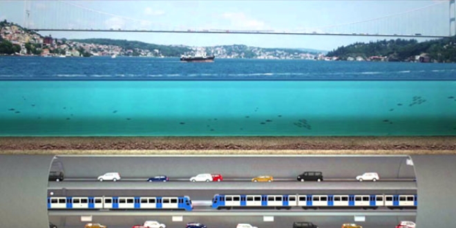Trafi�i rahatlatacak 3 katl� t�nele ilk ad�m