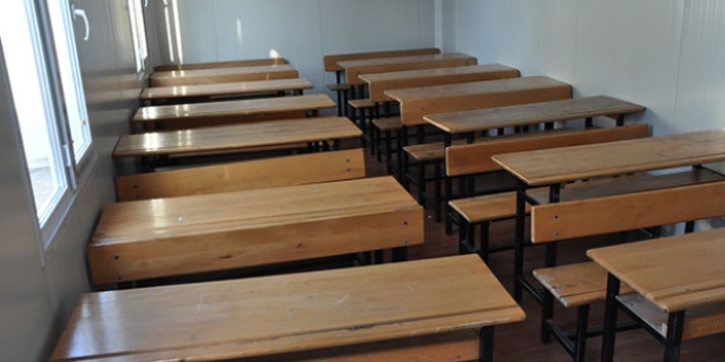 Deprem Blgesine 'konteyner okullar' kuruluyor