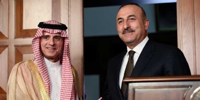 Bakan Çavuşoğlu, Suudi mevkidaşı ile görüştü