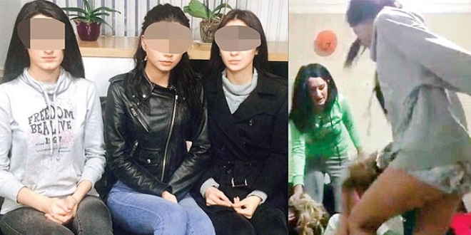 'Dayak�� �niversiteli k�zlar'�n eylemine k�skan�l�k mesajlar� neden olmu�