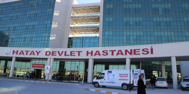 Hatay'n yeni devlet hastanesi basna tantld