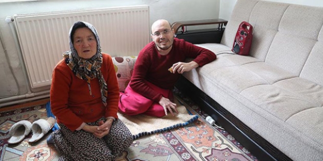 Engelli ye�enine 40 y�ld�r annelik yap�yor