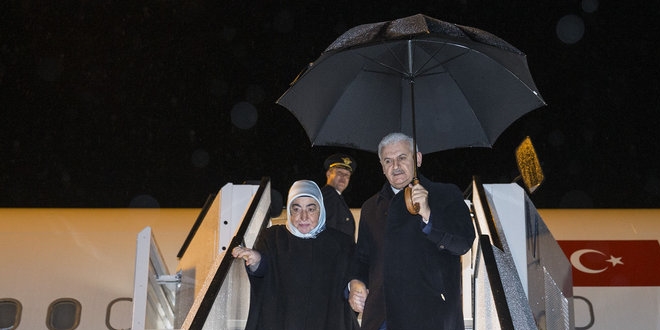 Başbakan Binali Yıldırım Almanya'da