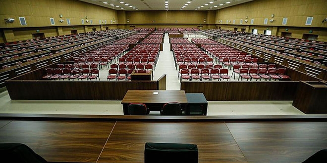 Darbecilerin yargılanacağı salon duruşmalara hazır