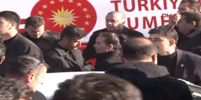 Cumhurbaşkanı Erdoğan'ın konvoyunda kaza