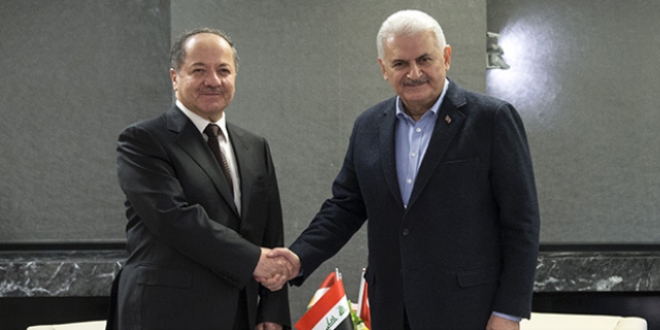 Yıldırım-Barzani görüşmesi sona erdi