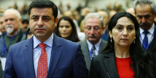 HDP'den AİHM'e Demirtaş ve Yüksekdağ talebi