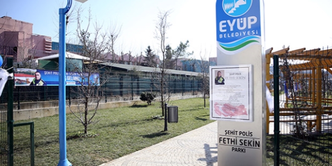 Şehit Fethi Sekin'in adı parkta yaşatılacak