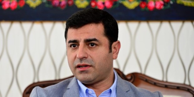 HDP'li Demirta'n yargland davada reddi hakim talebi