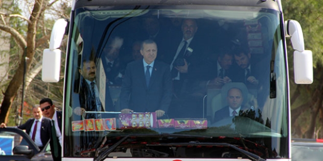 Cumhurbaşkanı Erdoğan, Manisa'da