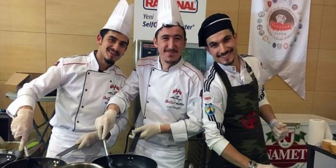 Üniversiteler Arası 3. Aşçılık Şampiyonası düzenlendi