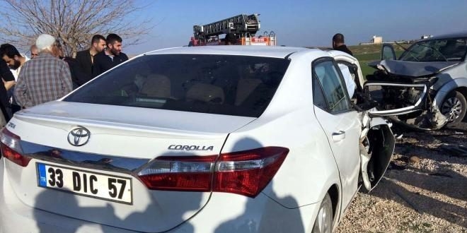 Nusaybin'de trafik kazası: 6 kişi yaralandı