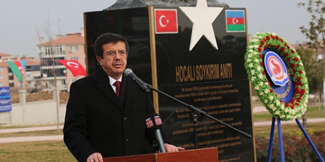 Bakan Zeybekci: Azerbaycan'a kim yan bakarsa...