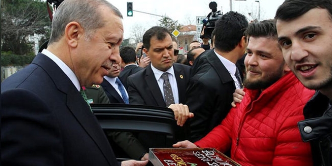Cumhurbaşkanı Erdoğan'a doğum günü mesajı