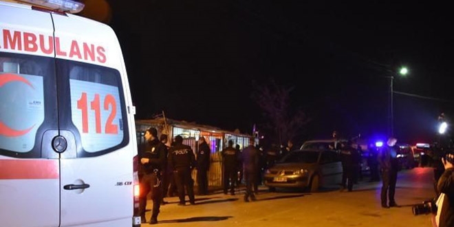 Konya'da bakl kavga: 1 l 1'i polis 4 yaral