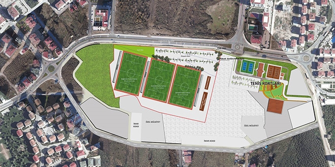 F�nd�k bah�esi spor kompleksi oluyor