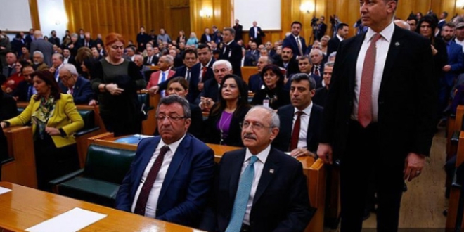CHP TBMM Grubu basına kapalı toplandı