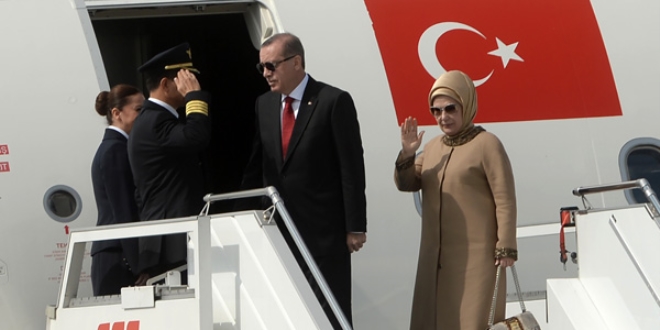 Cumhurbaşkanı Erdoğan Ankara'ya geldi