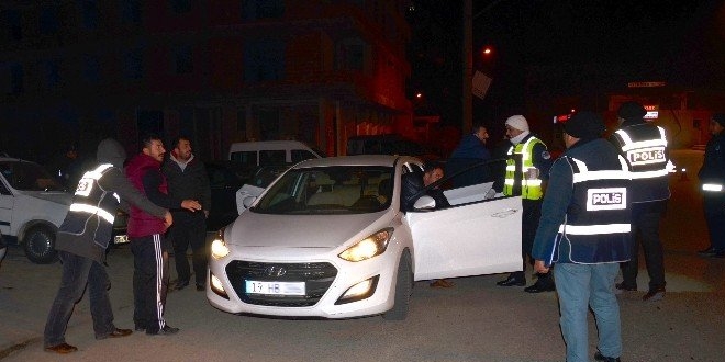 Sinop'ta 129 personelin katılımıyla asayiş uygulaması