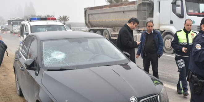 Trafikte savcının aracının camlarını kıran 1 kişi tutuklandı