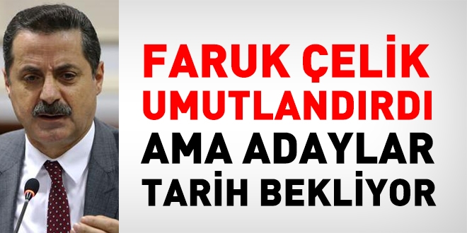 Faruk Çelik umutlandırdı ama memur adayları tarih bekliyor