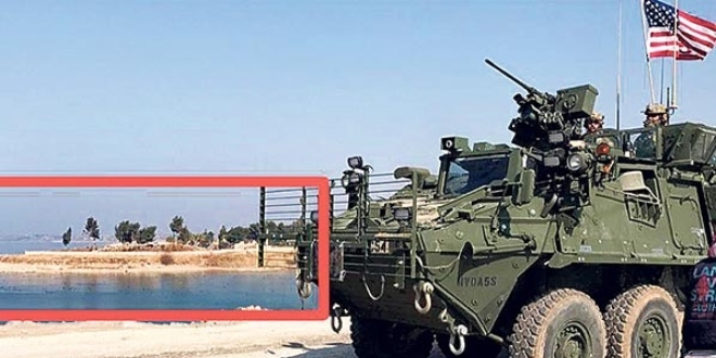 Caber Kalesi'nde ABD zırhlısı