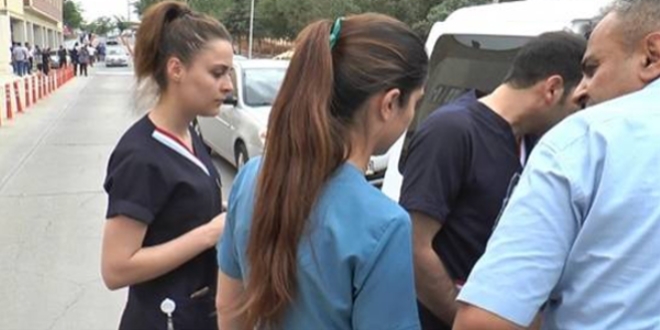 Hemşireyi darbeden hasta yakını gözaltına alındı