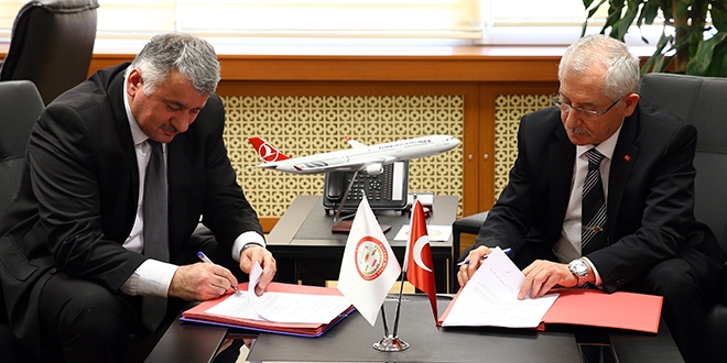 Yurt d��� oylar� i�in THY ile i�birli�i protokol� imzaland�