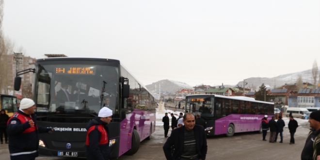 Van'da YGS'ye girecek ��rencilere �cretsiz ula��m hizmeti