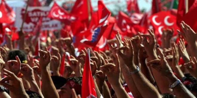 MHP'nin halk oylamasında kullanacağı şarkılar tanıtıldı