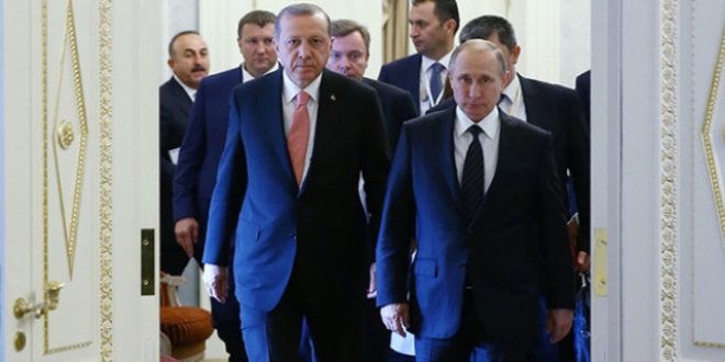Erdoğan-Putin görüşmesi sona erdi